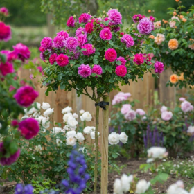 Trandafir Pomisor Princess Anne - Ghiveci 5L