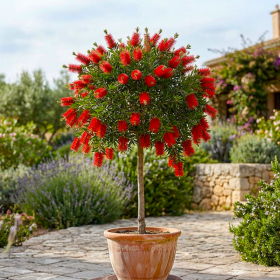 Callistemon Citrinus - "Red Rocket" - Ghiveci 7L - 90-100 cm
